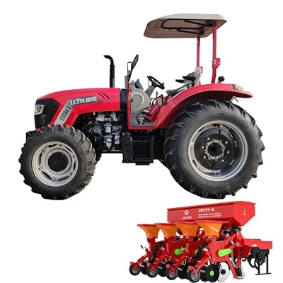 4WD-Traktor, 120 PS, 4-Reihenpflanz-/Düngemittel